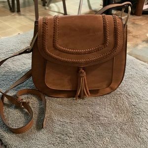 FrancoSarto leather brown purse